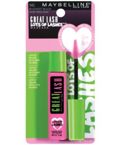 Maybelline Makeup Great Lash Lots Of Lashes Washable Mascara, Blackest Black Mascara, 0.43 fl oz Washable Blackest Black 0.43 Fl Oz (Pack of 1) 13 81zn2NYnWrL
