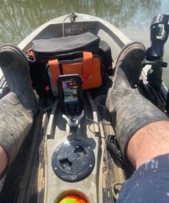 YakAttack Omega Fishing Rod Holder with Track Mounted LockNLoad Mounting System, Pro and Standard Edition - Multiple Colors | Kayak Fishing Accessories Without Mount Track 35 81zne5Uh5cL