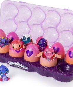 Hatchimals CollEGGtibles, 12 Pack Egg Carton with Exclusive Season 4 CollEGGtibles, for Ages 5 and Up (Styles and Colors May Vary) 22 81zoPAO054L