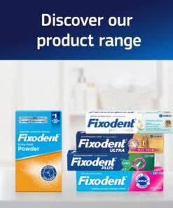 Fixodent Extra Hold Denture Adhesive Powder, 2.7 Ounce (Pack of 4) 19 81zrviSWcgL