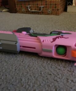 Overwatch D.Va Nerf Rival Blaster with 3 Overwatch Rival Rounds Standard 31 81ztZ6lc rL