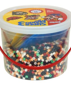 Perler Craft Bead Bucket Activity Kit, 5003 pcs, Super Mario Brothers - 80-42947 36 81zu8EfbcyL