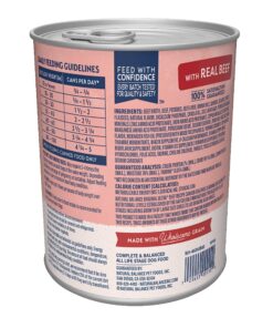 Natural Balance Ultra Premium Wet Dog Food, Beef Formula with Potatoes, Carrots & Brown Rice, 13 Ounce Can (Pack of 12) 22 81zuukpKp3L