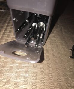 Hamilton Beach Electric Hand Mixer with Snap-On Case, Twisted Wire Beaters, Milkshake Rod, Dough Hook, Whisk, 6-Speed, Black 42 81zvHzynGL