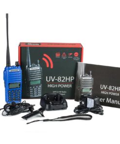 BaoFeng UV-82HP (Blue) High Power Dual Band Radio: 136-174mhz (VHF) 400-520mhz (UHF) Amateur (Ham) Portable Two-Way Blue 10 81zvJKAqMkL