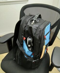 YOREPEK Travel Backpack, Extra Large 50L Laptop Backpacks for Men Women, Water Resistant College Student Bookbag Airline Approved Business Work Bag with USB Charging Port Fits 17 Inch Computer, Blue 58 81zvqJzOOxL