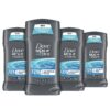Dove Men+Care Antiperspirant Deodorant Stick Clean Comfort 4 Count 72-Hour Sweat & Odor Protection Antiperspirant for Men With 1/4 Moisturizing Cream 2.7 oz Subtle 2.7 Ounce (Pack of 4) 37 81zwNhhWfL