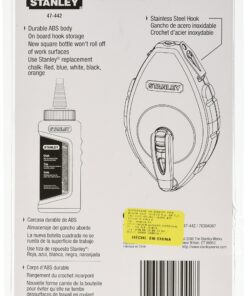 STANLEY Chalk Line, Reel with Blue Chalk (47-442) 4 81zwOsZSyML