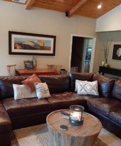 Leather Milk Leather Furniture Conditioner and Cleaner - Furniture Treatment No. 5 - for All Natural, Non-Toxic Leather Care. Made in The USA. 2 Sizes. Includes Premium Applicator Pad! 12 oz 23 81zwdZaTUzL