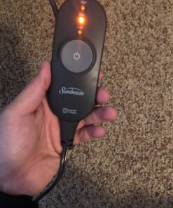 Sunbeam Heated Throw Blanket | LoftTec, 3 Heat Settings, Sand - TSL8TS-R783-31A00 13 81zxWH3OOL