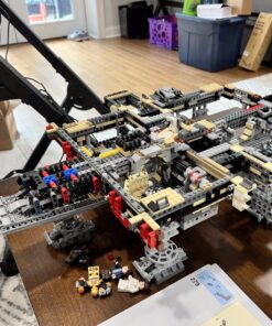 LEGO Star Wars Ultimate Millennium Falcon 75192 - Expert Building Set and Starship Model Kit, Movie Collectible, Featuring Classic Figures and Han Solo's Iconic Ship, Best Gift for Adults 90 81zz0IWKoFL