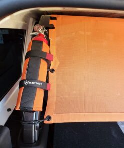 Bartact Roll Bar Fire Extinguisher Holder Mount 2.5 lb, Adjustable, Univesal, One Size fits All, Orange, Made in The USA 7 81zztwfNP1L
