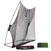 Rukket Haack Golf Net | Practice Driving Indoor and Outdoor | Golfing at Home Swing Training Aids | by SEC Coach Chris Haack | Choose from 10x7 Hitting Net, 7x7 Hitting Net, or Protection Side Nets 10x7ft Golf Net & Turf Mat 55 91 1ZLCcrHL