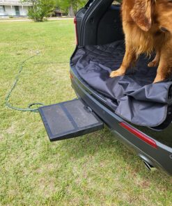 Otto Step Pet Ramp Step Helps Dogs Get in & Out of Car Van SUV | Portable Lightweight Dog Ramp | Simply Slide into 2 inch Trailer Hitch Receiver | No Tools Needed | Essential Pet Gear | Made in USA 38 91 4MHRKvWL
