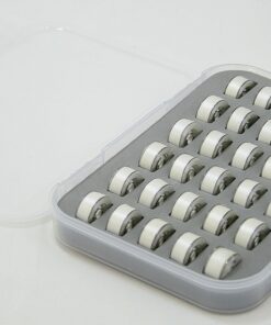Premium Bobbins Box Case with 30 Premium Style SA156 Bobbins Organizer Size A Prewound Bobbins Made for All Brother Sewing Machines 5 91 8lZgWsML