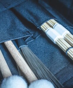 Meinl Percussion Drum Stick Bag with Extra Outside Pocket and Floor Tom Hooks – for Mallets, Brushes and Accessories, Black, Standard (MSB-1) Regular 41 91 94Iez 0S