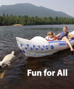 Sea Eagle SE330 Two Person Inflatable Sport Kayak Boat with Seats, Paddles, Bag and Pump-Affordable-Lightweight-Portable SE330 Sports Kayak Pro Package 17 91 Gcl4JiQL 1
