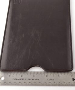Dockem Executive Sleeve for iPad Mini 6, 5, 4, 3, 2, 1: Premium Synthetic Leather Tablet Case: Slim, Microfiber Lined, Professional, Protective Cover (Dark Brown) iPad Mini 1, 2, 3, 4 & 5 Dark Brown 27 91 JfudkN2L 4