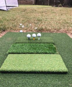 Rukket Haack Golf Net | Practice Driving Indoor and Outdoor | Golfing at Home Swing Training Aids | by SEC Coach Chris Haack | Choose from 10x7 Hitting Net, 7x7 Hitting Net, or Protection Side Nets 10x7ft Golf Net & Turf Mat 30 91 MPBMQGEL