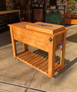 Coleman Chiller Series 48qt Insulated Portable Cooler, Hard Cooler with Ice Retention & Heavy-Duty Handles, Great for Camping, Tailgating, Beach, Picnic, Groceries, Boating & More Blue 18 91 O4J9RlYL