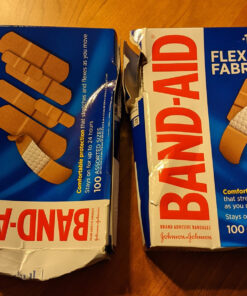 Band-Aid Brand Flexible Fabric Adhesive Bandages for Wound Care & First Aid, Assorted Sizes, 100 ct 100 Count 49 91 T2xkUOUL