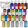 U.S. Cake Supply Deluxe 24 Bottle Airbrush Cake Color Set - The 22 Most Popular Colors in 0.7 fl. oz. (20ml) Bottles - Safely Made in the USA product 59 91 ZRGIBcgL