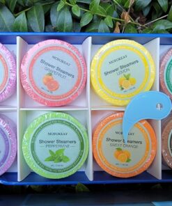 Shower Steamers, Shower Bombs Aromatherapy Relaxing Gift for Women, 8Pcs Essential Oil Bath Bomb Scent Steamer Fizzies for Mom Female Friends Christmas Valentines Mothers Day Ideas Set 46 91 dSWHiRbL