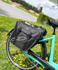 M-Wave Bicycle Cycling Bag Double Sided Gray 63 91 ggYrNJZL