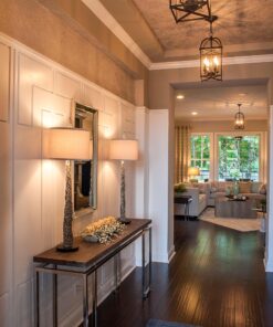 Progress Lighting Piedmont Collection Four-Light Cage Entry Light, Antique Bronze 13-3/8-Inch Width x 20-3/8-Inch Height 36 91 iJZJ ctL