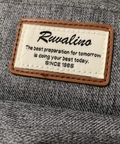 RUVALINO Diaper Bag Backpack, Multifunction Travel Back Pack Maternity Baby Changing Bags, Large Capacity, Waterproof and Stylish, Gray 65 91 kYOBMxAL