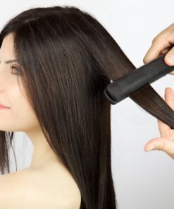 Gurin Ceramic Tourmaline Flat Iron Hair Straightener, 1.25 inch with Carrying Case 26 91 pIY8n7nL