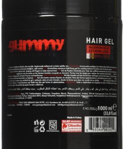 Gummy Alcohol Free Hair Gel, Red, 33.81 Ounce 1000 ml 19 91 r8PvoToL