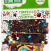 amscan 361672 Confetti Sesame Street® Collection 1 pack Party Accessory, Multicolor