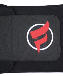 Fitru Waist Trimmer Sauna Ab Belt For Women & Men - Waist Trainer Stomach Wrap Black L: 9" X 42" 25 91015fsS05L