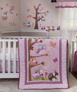 Bedtime Originals Wood Plush Bunny Sasha, Lavender 15 9105C4awY8L