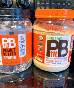 PBfit All-Natural Peanut Butter Powder, Powdered Peanut Spread From Real Roasted Pressed Peanuts, 8g of Protein, 30 Ounce (Pack of 1) 37 910ByZdweaL