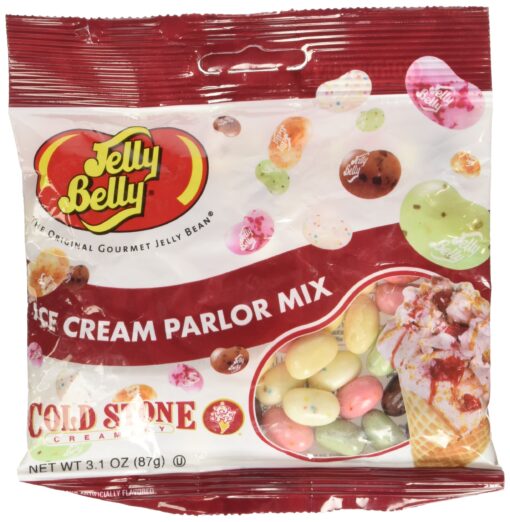 Jelly Belly 66889 3.1 Oz. Jelly Belly Cold Stone Ice Cream Parlor Mix Assorted Flavors 3.1 Ounce (Pack of 1)