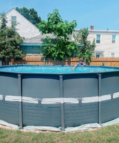 INTEX 26329EH Ultra XTR Deluxe Above Ground Swimming Pool Set: 18ft x 52in – Includes 2100 GPH Cartridge Sand Filter Pump – SuperTough Puncture Resistant – Rust Resistant – Easy to Assemble 51 910EzkCQ1kL