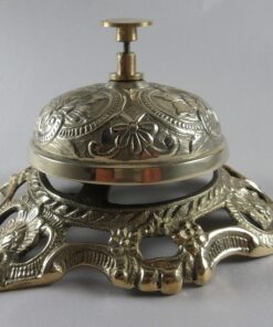 Upper Deck Ornate Solid Brass Hotel Counter Bell 19 910Fdw1vHkL