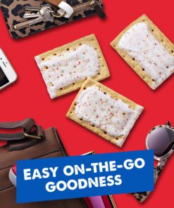 Kellogg's Pop-Tarts Frosted Strawberry Toaster Pastries, Fun Breakfast for Kids, Family Pack, (32 Toaster Pastries), 54.1 oz 1.68 Pound (Pack of 2) 20 910GzibPQqL