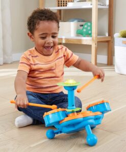 VTech KidiBeats Kids Drum Set, Orange Standard Packaging 26 910U29dmbPS