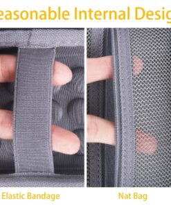 co2CREA Hard Case Replacement for Anker 537 Power Bank PowerCore+ 26800mAh PD Portable Charger 26800mAh External Battery mesh bag with zipper 28 910XON0rLGL