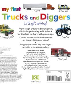 Tabbed Board Books: My First Trucks and Diggers: Let's Get Driving! (My First Tabbed Board Book) 29 910bFfH92PL