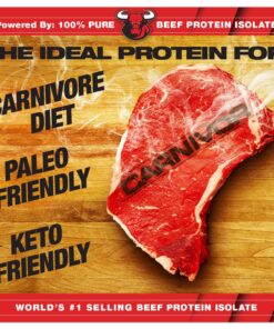 MuscleMeds, Carnivor Beef Protein Isolate Powder 56 Servings, Chocolate, 72 Ounce,4.19 Pound (Pack of 1),002542 56 Servings (Pack of 1) 28 910kbzoSV1L