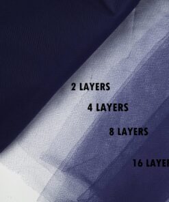 Craft And Party, Navy Blue Fabric Tulle Roll 54 Inch by 40 Yards (120 ft) Fabric Tulle Bolt for DIY Tutu Skirt, Wedding and Decoration (Navy Blue) 54" x 40 yards 22 910ljwyYScL