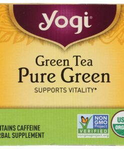 Yogi Tea, Green Tea Pure Green, 16 Count 12 910nPDjQqL