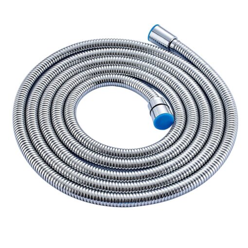 Rozin Extra Long Stainless Steel Handheld Shower Hose (8 Ft) (96 Inches) (2.45 Meters)