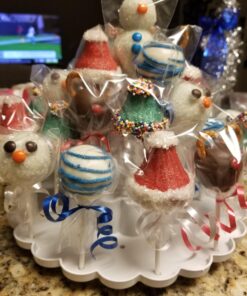 Nordic Ware 50008 Tiered Cake Pop Display Stand, Holds 37 pieces, White 34 910tRSB5geL