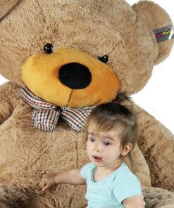 Joyfay 78" Giant Teddy Bear Huge 6.5 feet Stuffed Teddy Bear Soft Toy Valentine's Big Gift (Brown) Brown 24 910wxI7KOdL