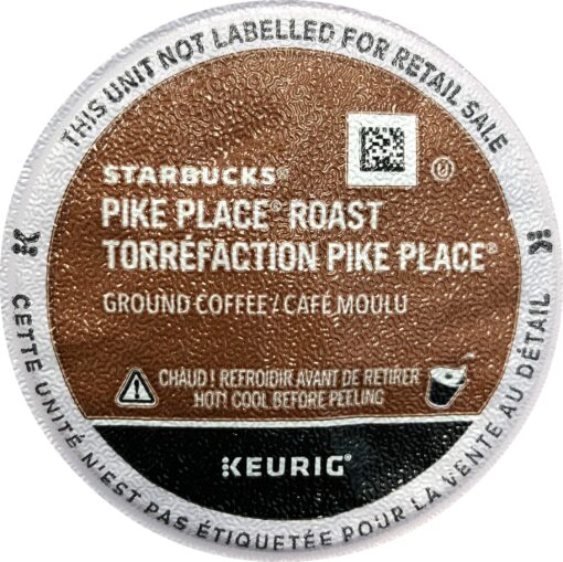 Starbucks Pike Place Roast Coffee Keurig K-Cups, 24Count (Pack of 4) 24 Count (Pack of 4)